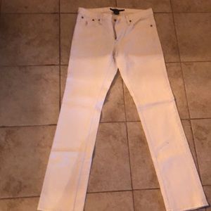 Ralph Lauren white jeans